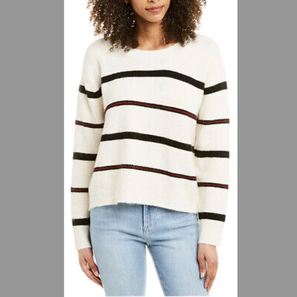 Frame Striped Sweater